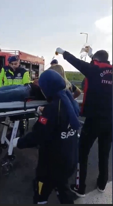 Osmaniye’de kontrolden çıkan tır devrildi: 1 yaralı
