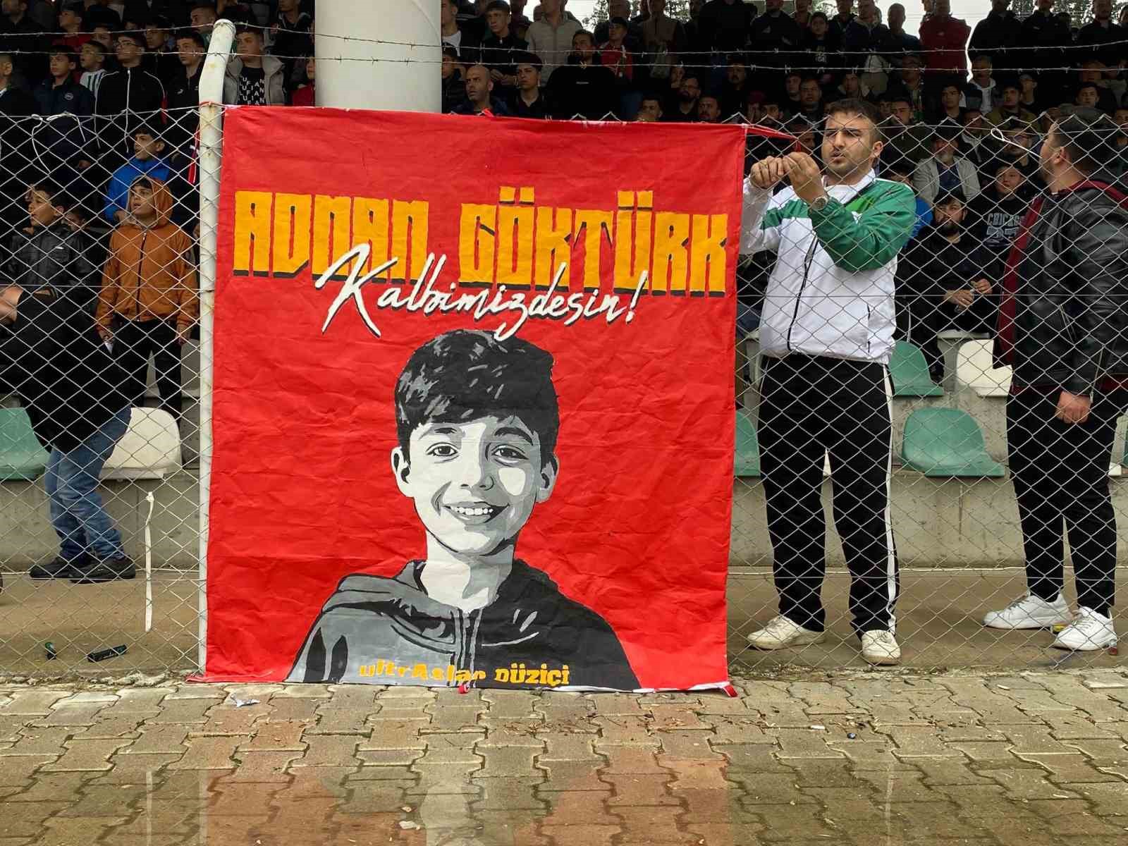 Osmaniye’de play-off maçında Adnan Göktürk Yeşil unutulmadı
