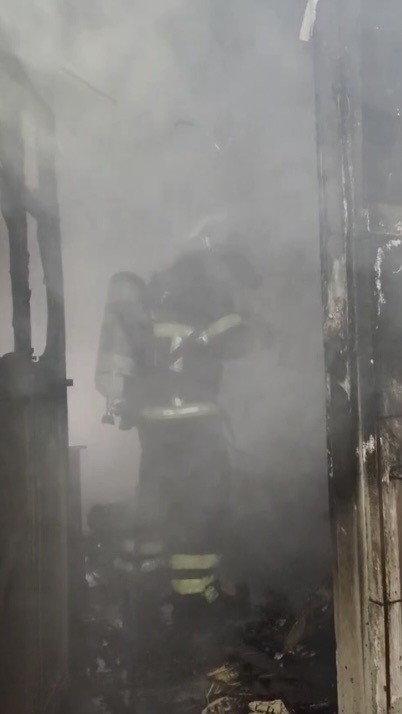 Osmaniye’de tek katlı evde çıkan yangın söndürüldü
