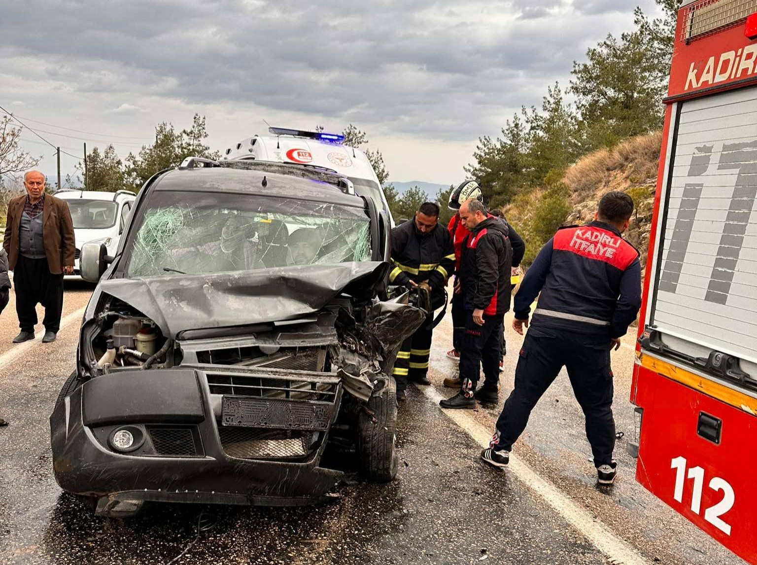 Osmaniye’de trafik kazası 1 ölü 3 yaralı
