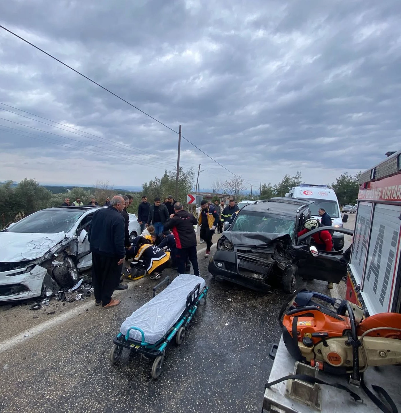 Osmaniye’de trafik kazası 1 ölü 3 yaralı
