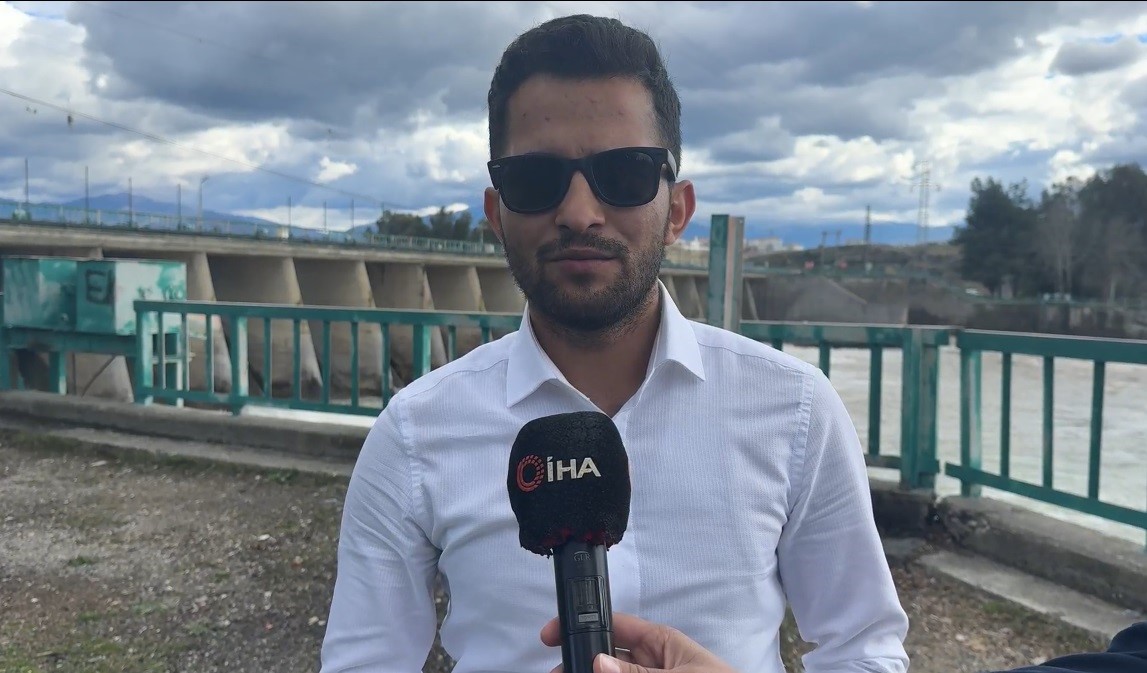 Osmaniye’de yağışlar sonrası Ceyhan nehri coştu
