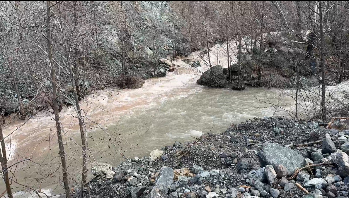 Osmaniye’de yağmurun bereketi Karaçay Vadisi’ni coşturdu

