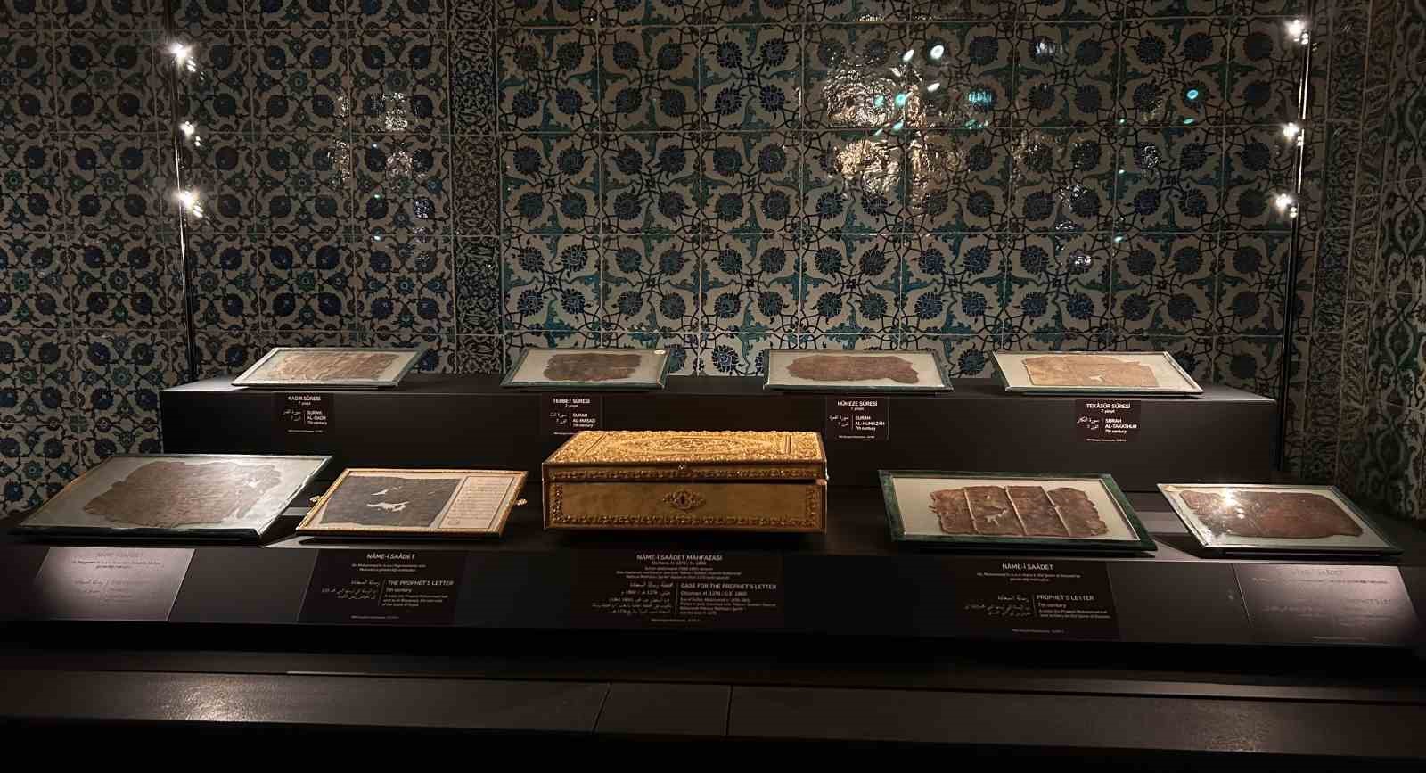 Osmanlı’nın en büyük mushafı Ramazan ayına özel ilk kez Topkapı Sarayı’nda sergide
Osmanlı’nın en büyük mushafı Ramazan ayına özel ilk kez Topkapı Sarayı’nda sergide