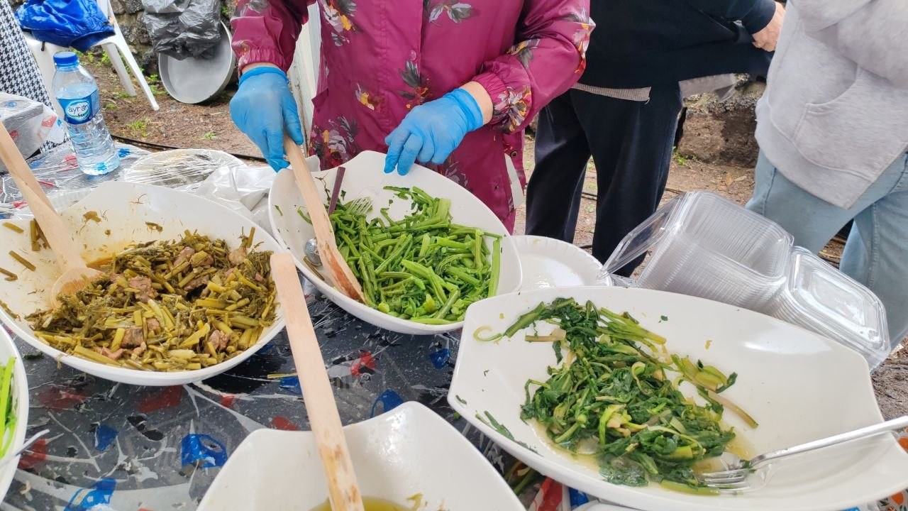 Ot festivali şiddetli yağışla yarıda kaldı

