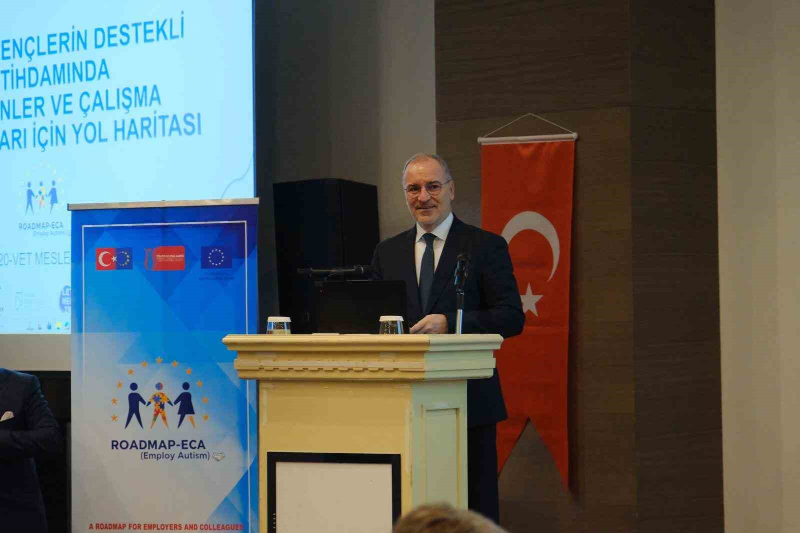 Otizmli gençlerin istihdamı için hazırlanan yol haritası tanıtıldı
