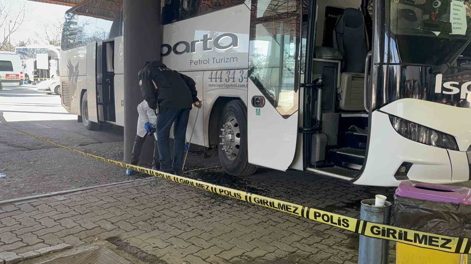 Otogarda can pazarı: Korku dolu anlar kamerada
