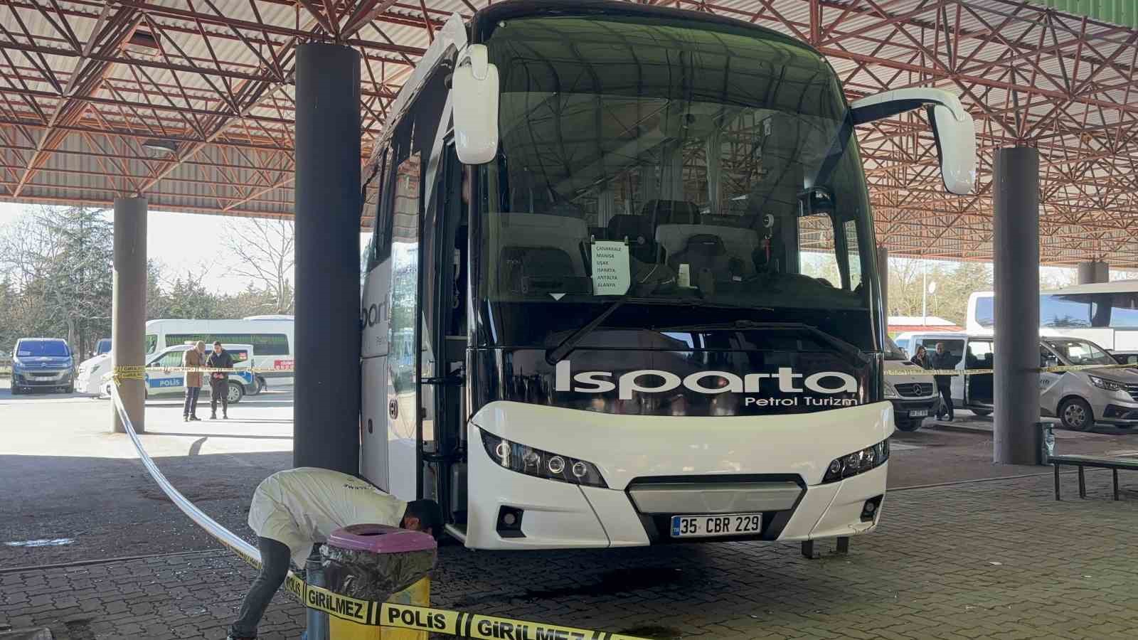 Otogarda can pazarı: Korku dolu anlar kamerada
