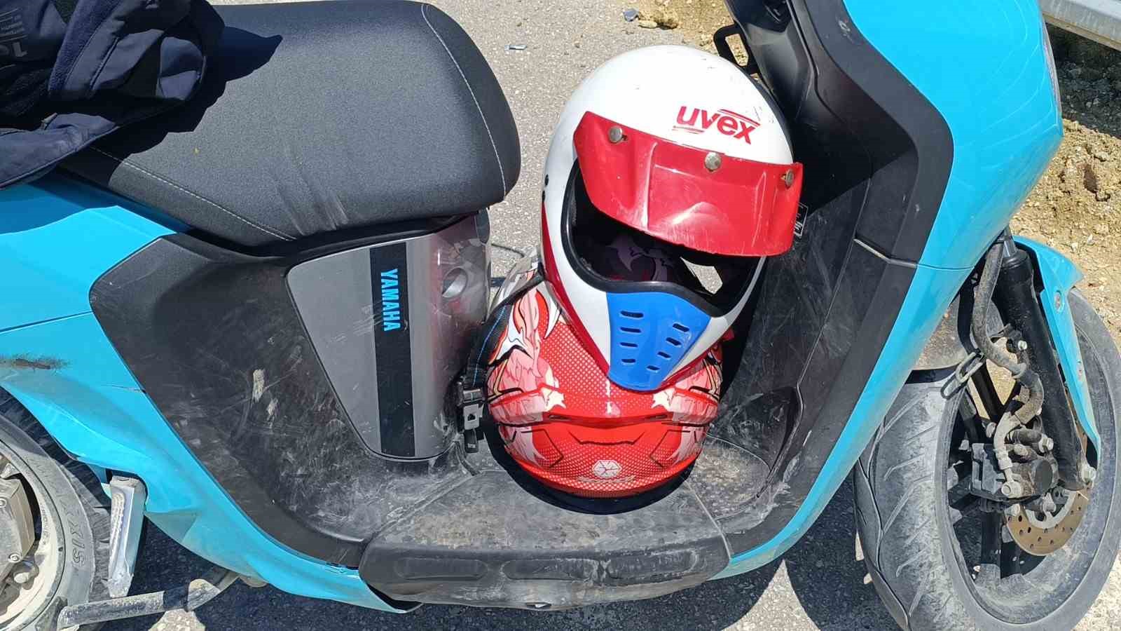 Otomobil ile motorlu bisiklet çarpıştı: 1 yaralı
