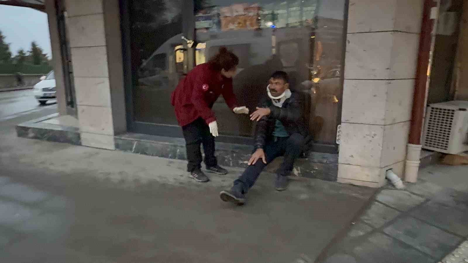 Otomobilin çarpıp kaçtığı bisiklet sürücüsü yaralandı
