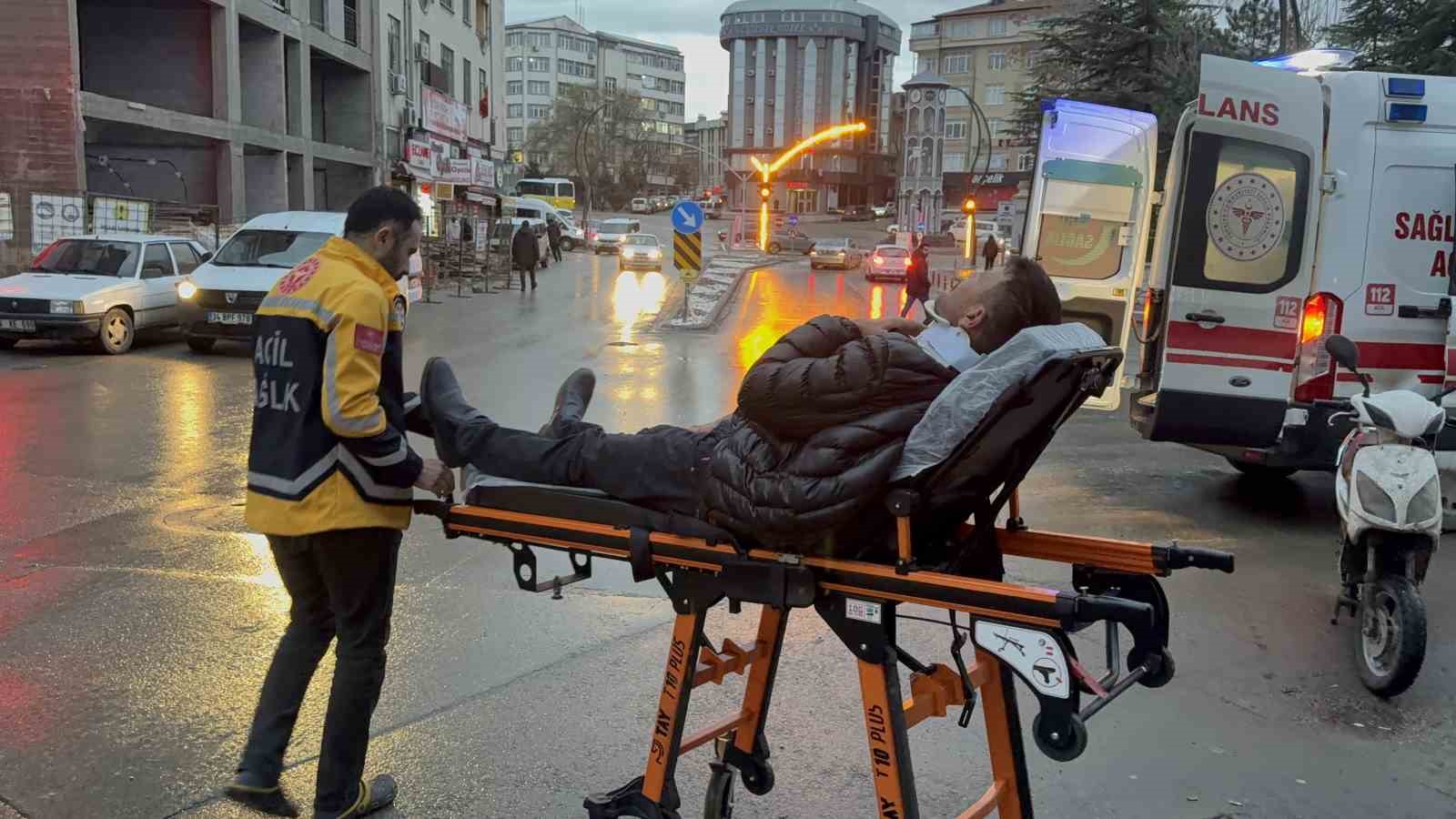 Otomobilin çarpıp kaçtığı bisiklet sürücüsü yaralandı
