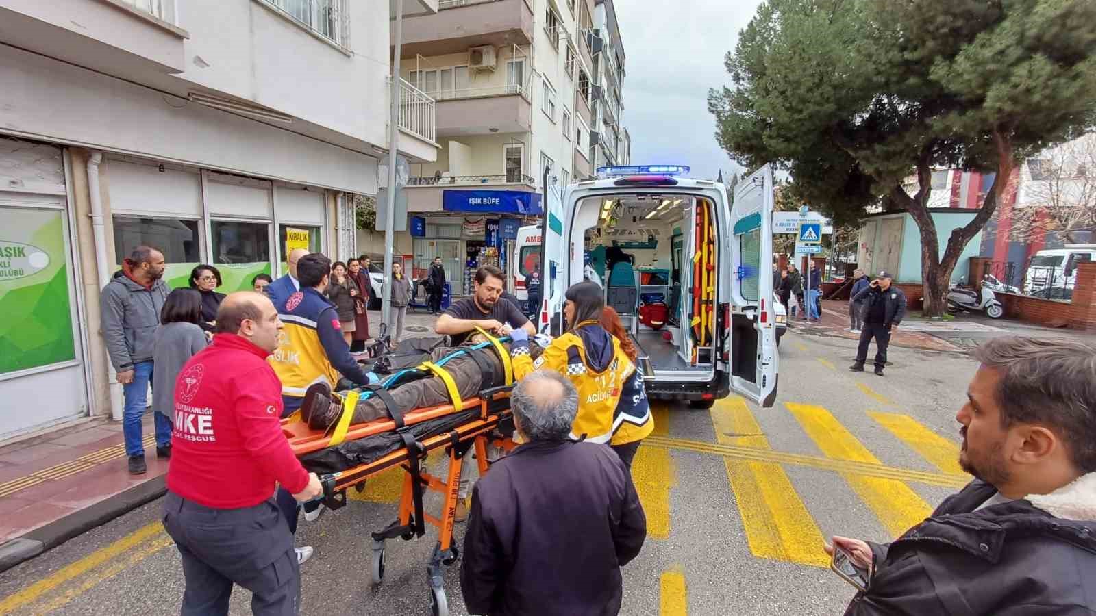 Otomobilin çarptığı yaya yaralandı
