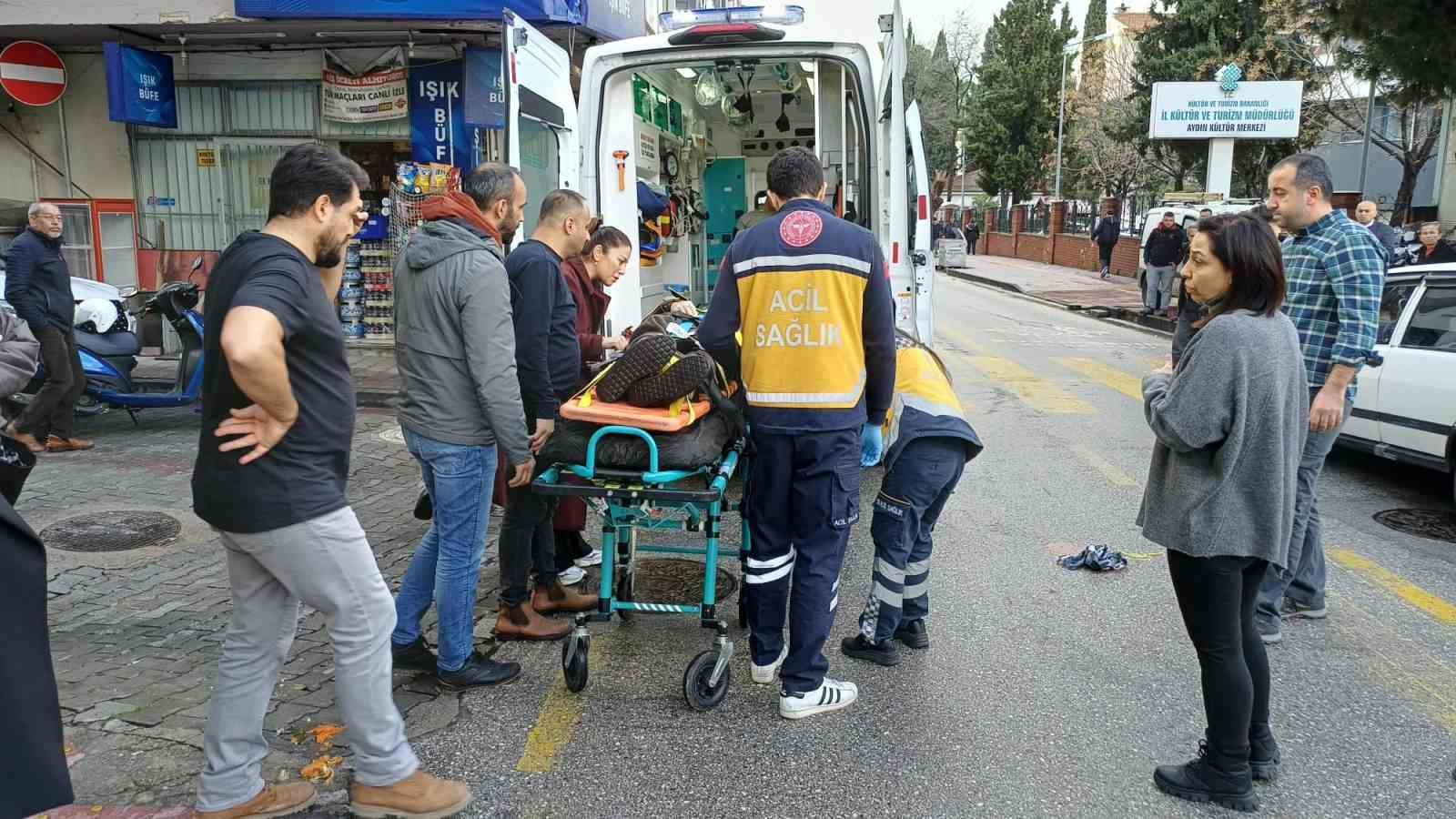 Otomobilin çarptığı yaya yaralandı
