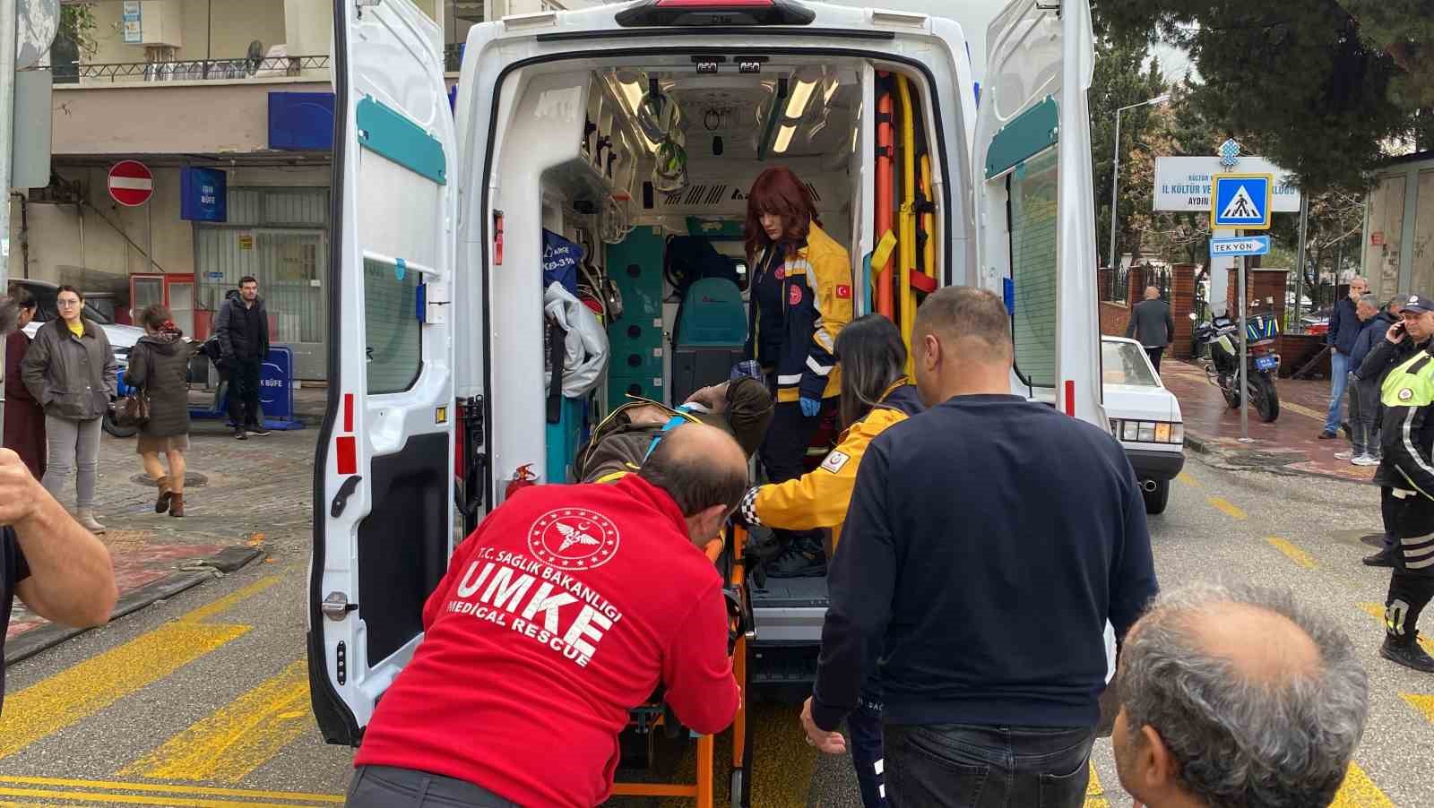 Otomobilin çarptığı yaya yaralandı
