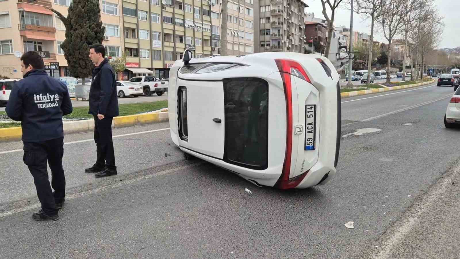 Otomobiller çarpıştı: 1 yaralı
