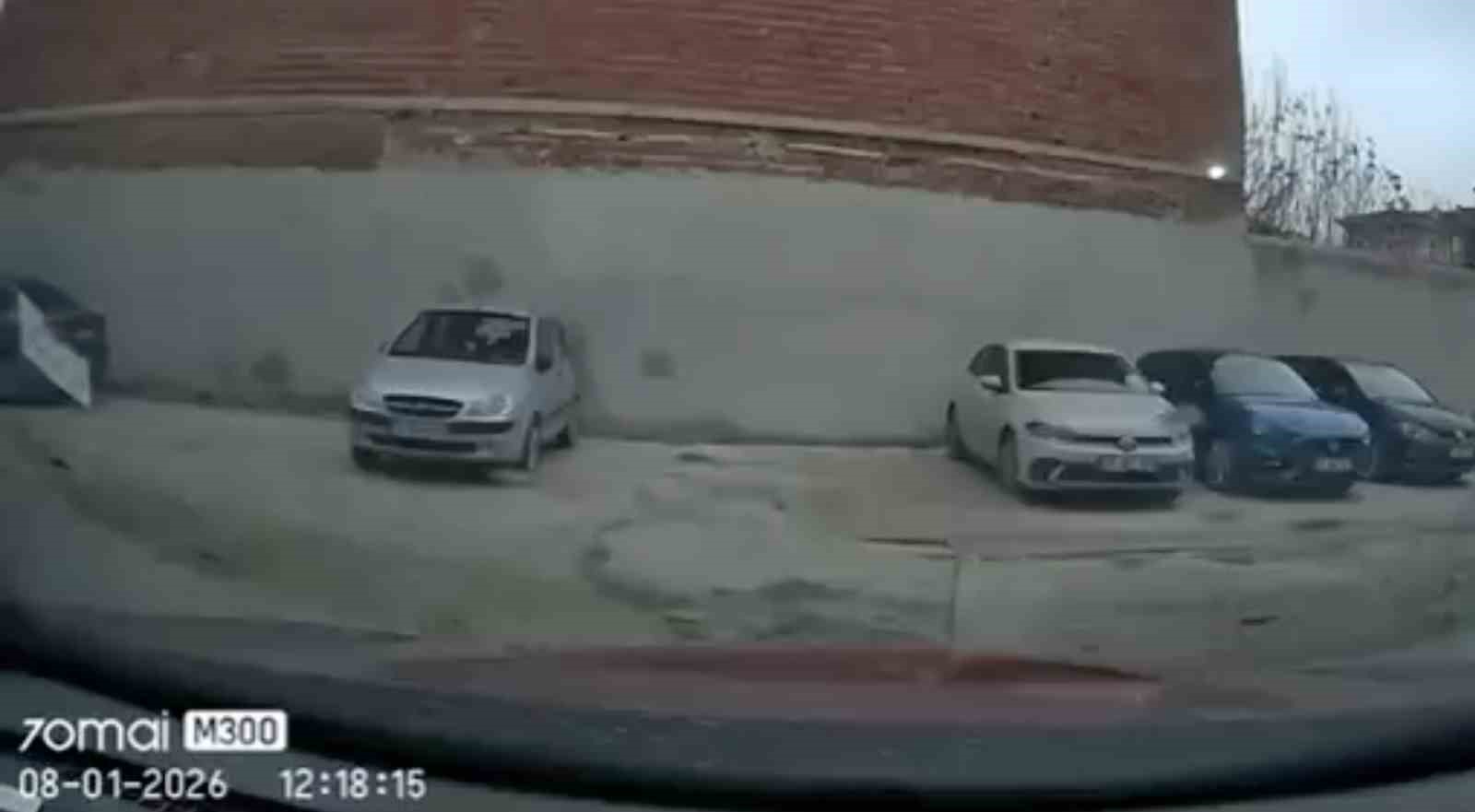 Otoparkta yaşanan facianın görüntüleri ortaya çıktı
