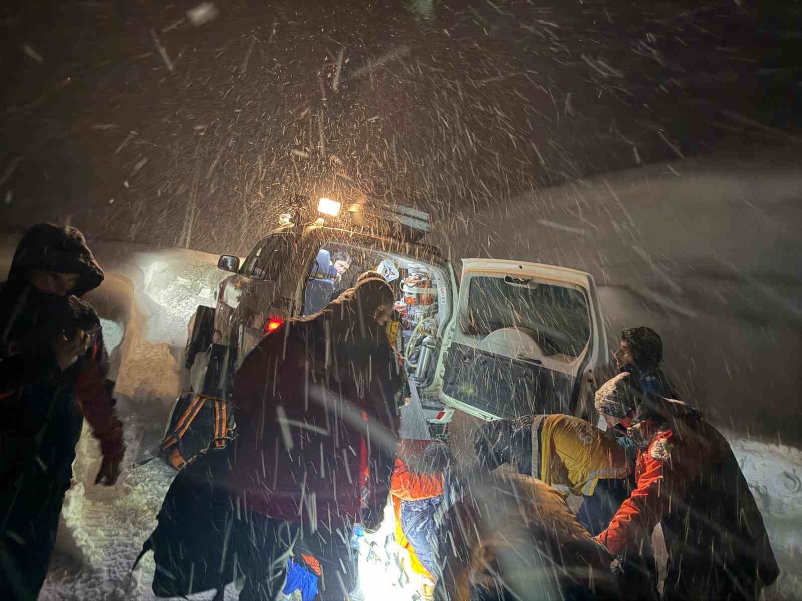 Ovacık’ta hayat kurtaran müdahale
