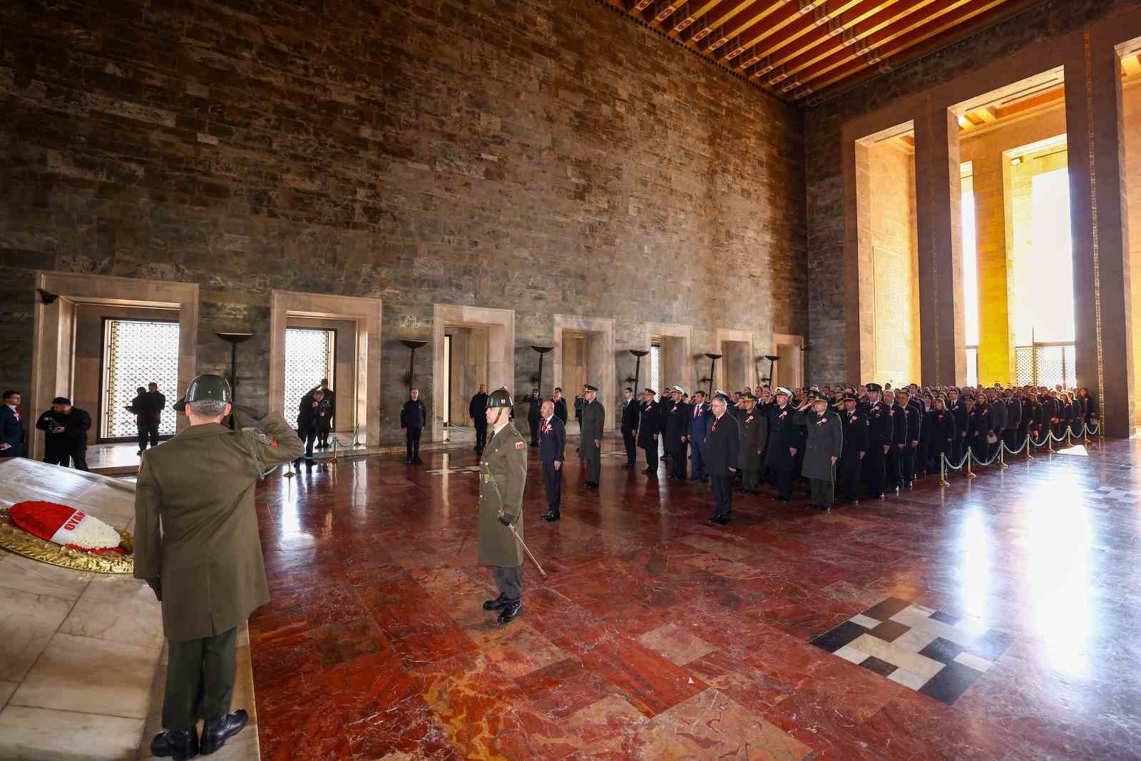 OYAK’tan 65’inci kuruluş yıl dönümünde Anıtkabir’e ziyaret
