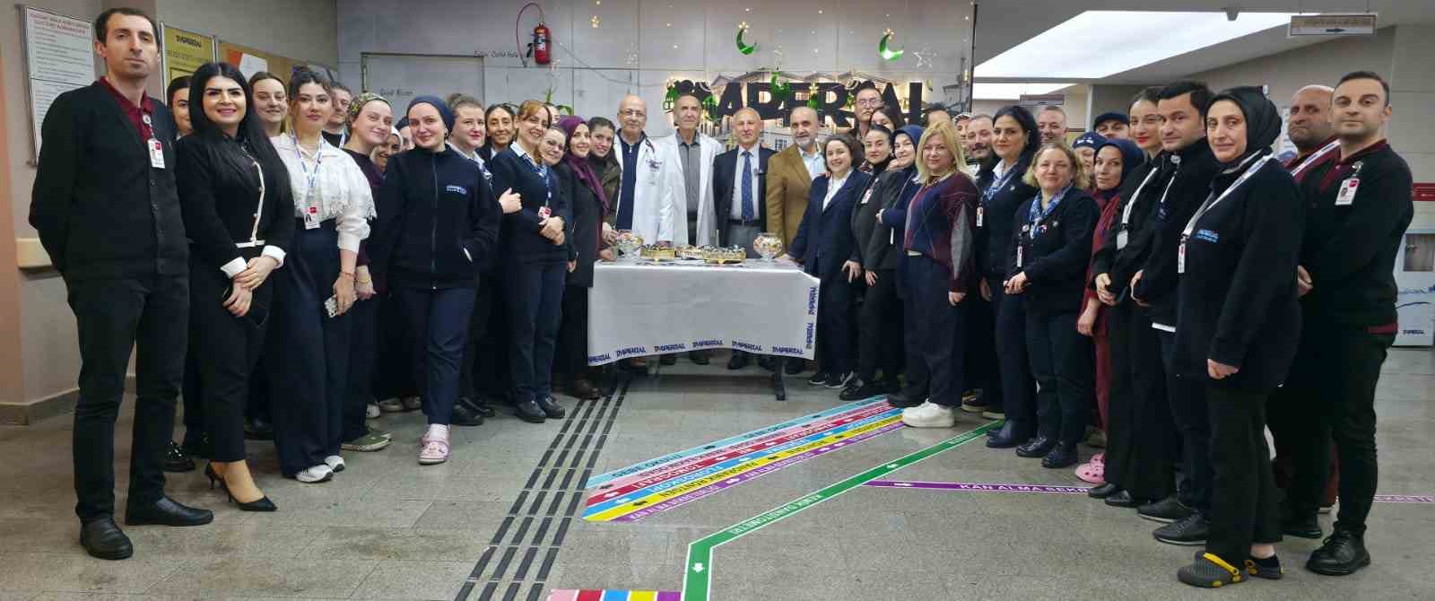 Özel İmperial Hastanesi’nde bayramlaşma
