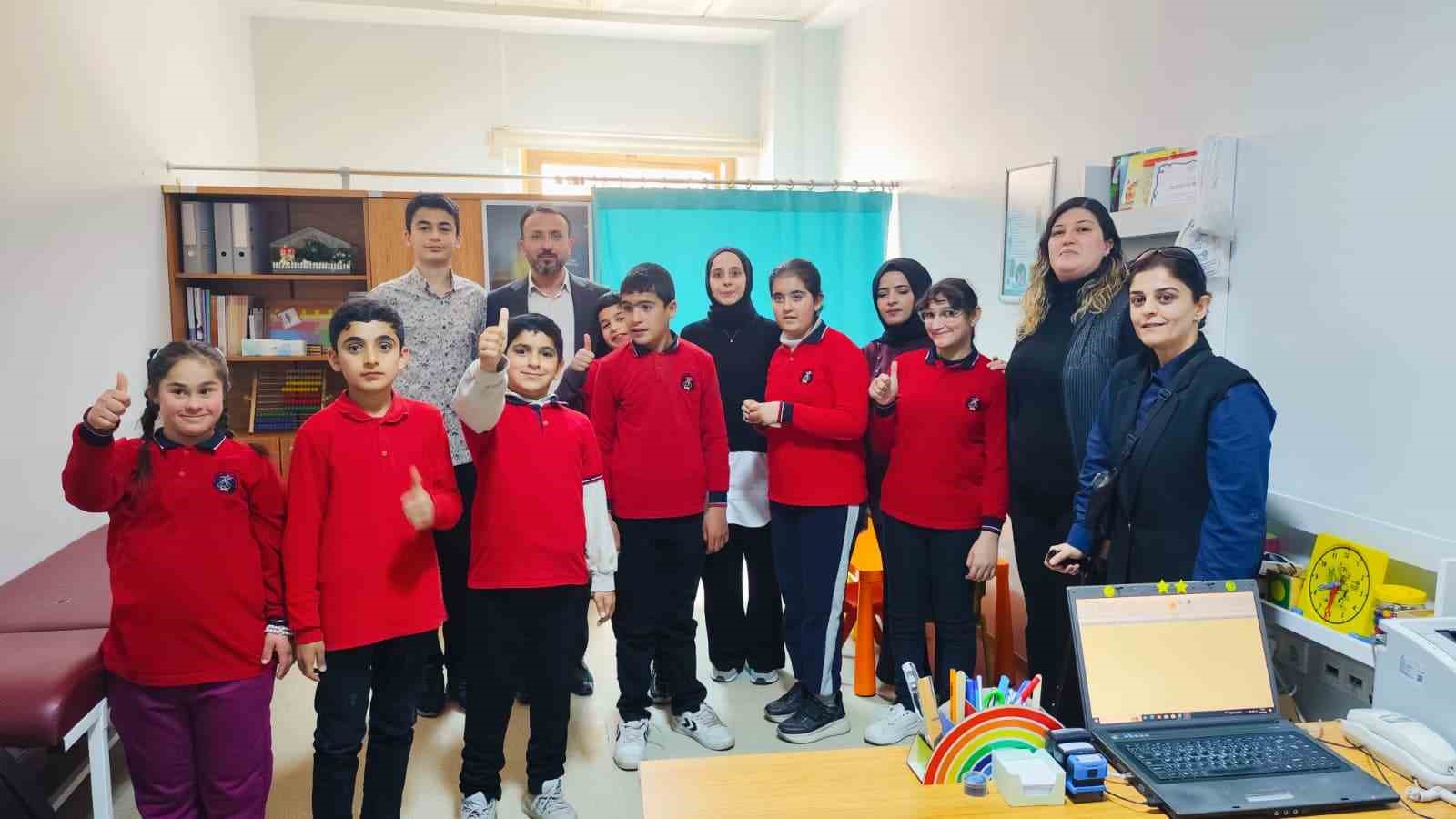 Özel Öğrenciler sağlık çalışanlarıyla buluştu
