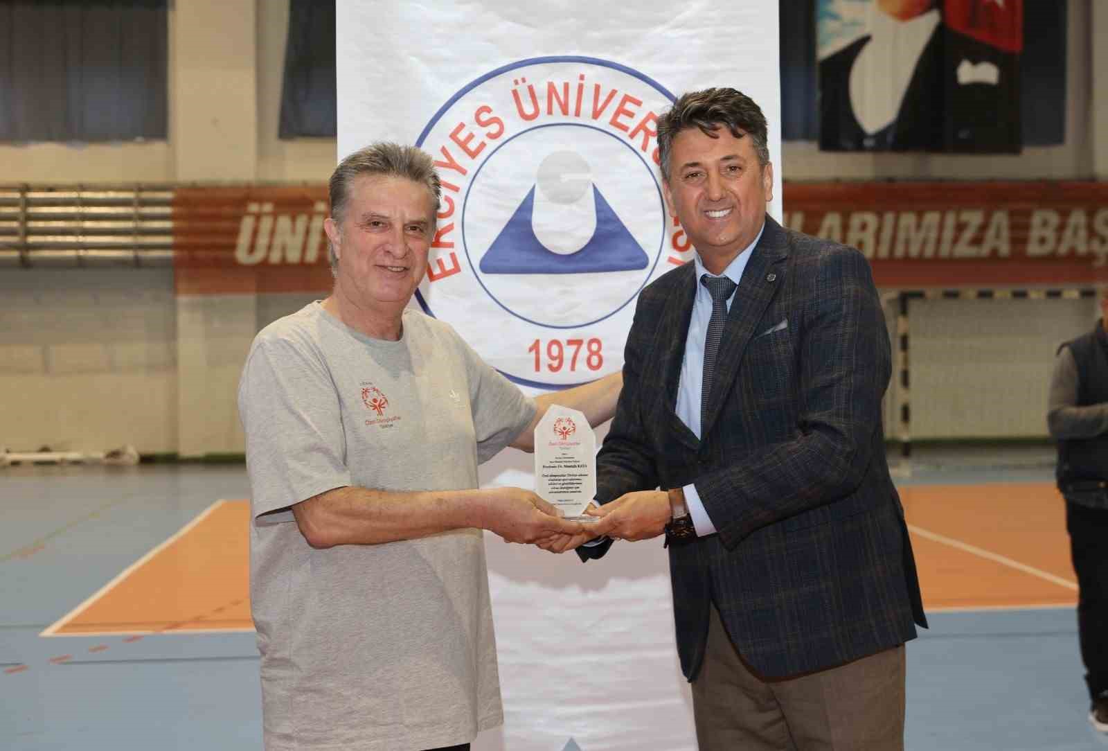 Özel Sporcular ERÜ’de Buluştu
