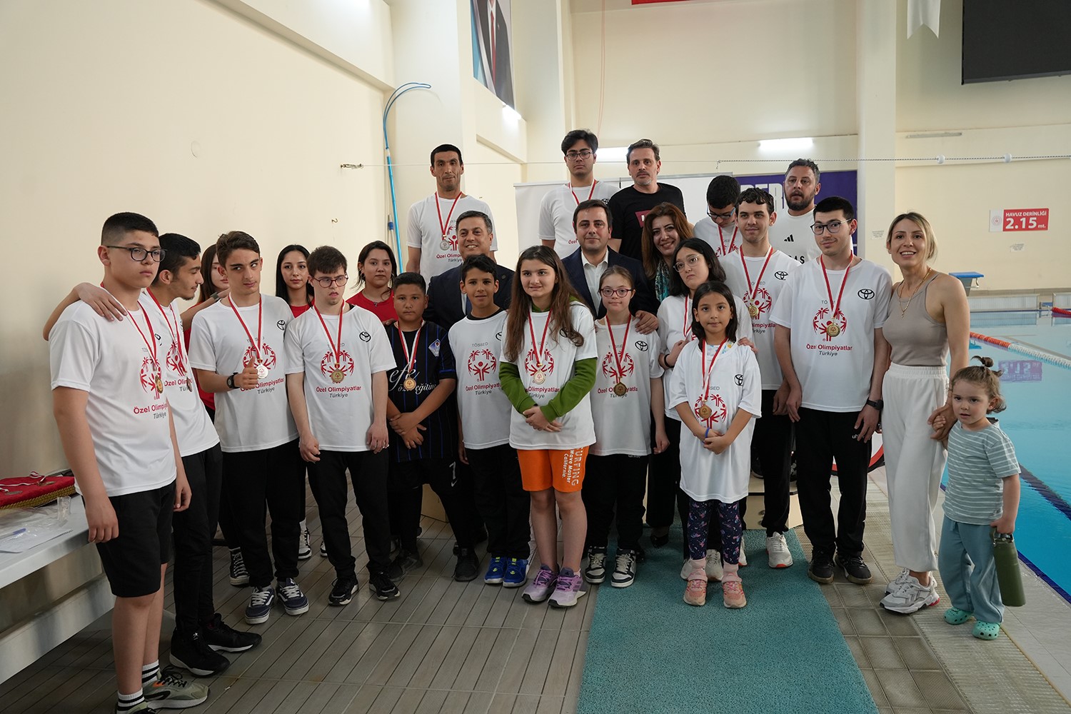 Özel sporcuların büyük buluşması tamamlandı
Özel sporcuların büyük buluşması tamamlandı