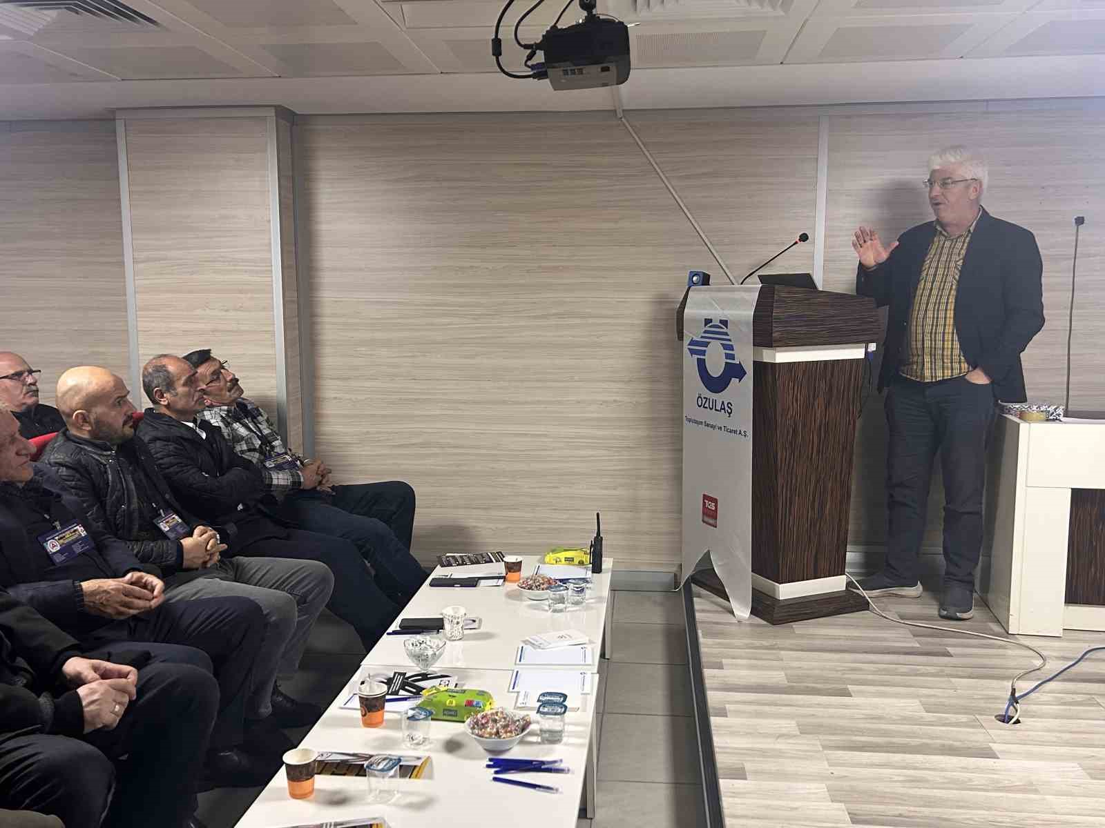 Özulaş’tan 1000 İETT Özel Halk Otobüsü şoförüne kapsamlı eğitim
