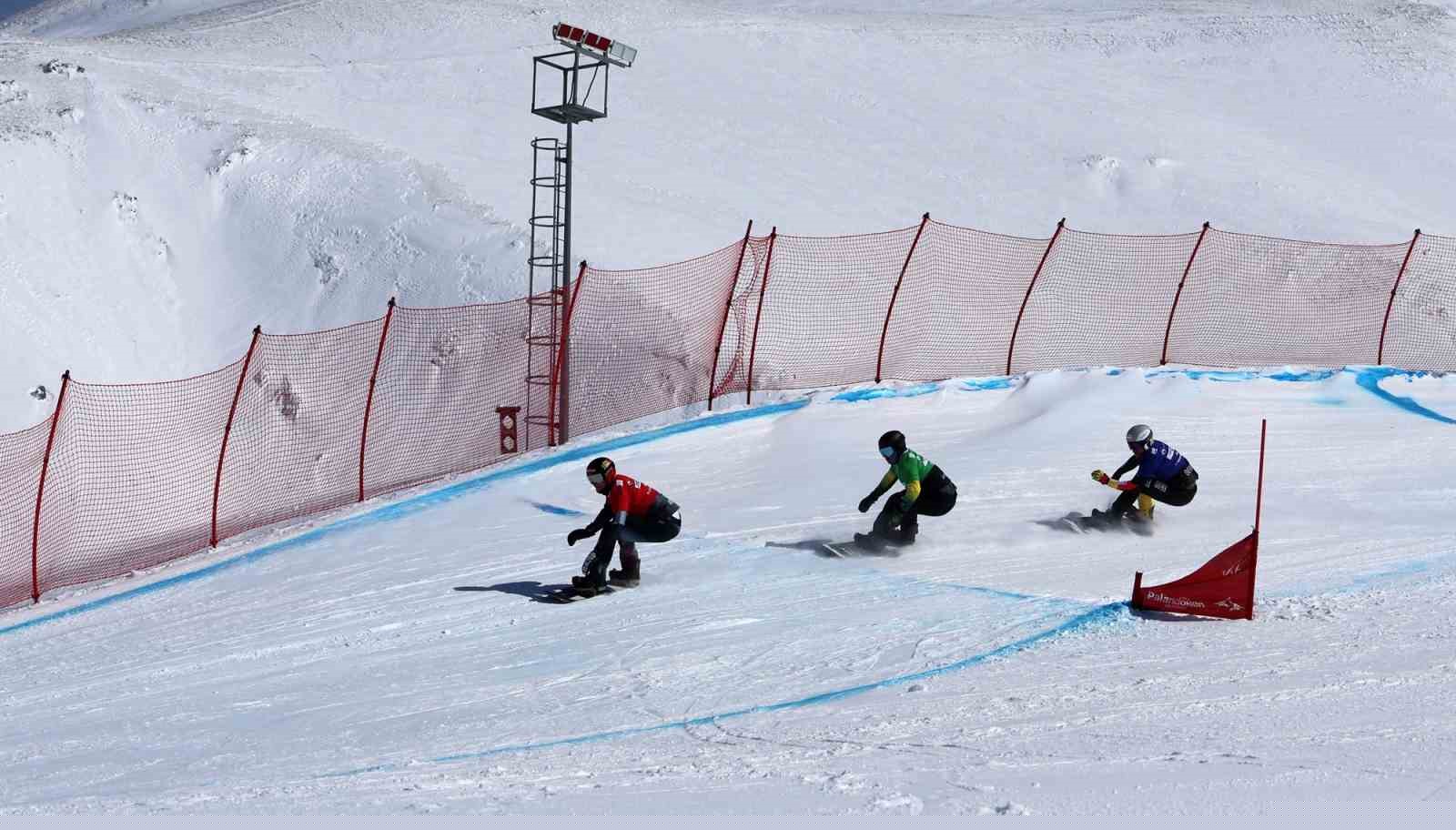 Palandöken’de FIS SBX Snowboard Dünya Kupası zirvesi

