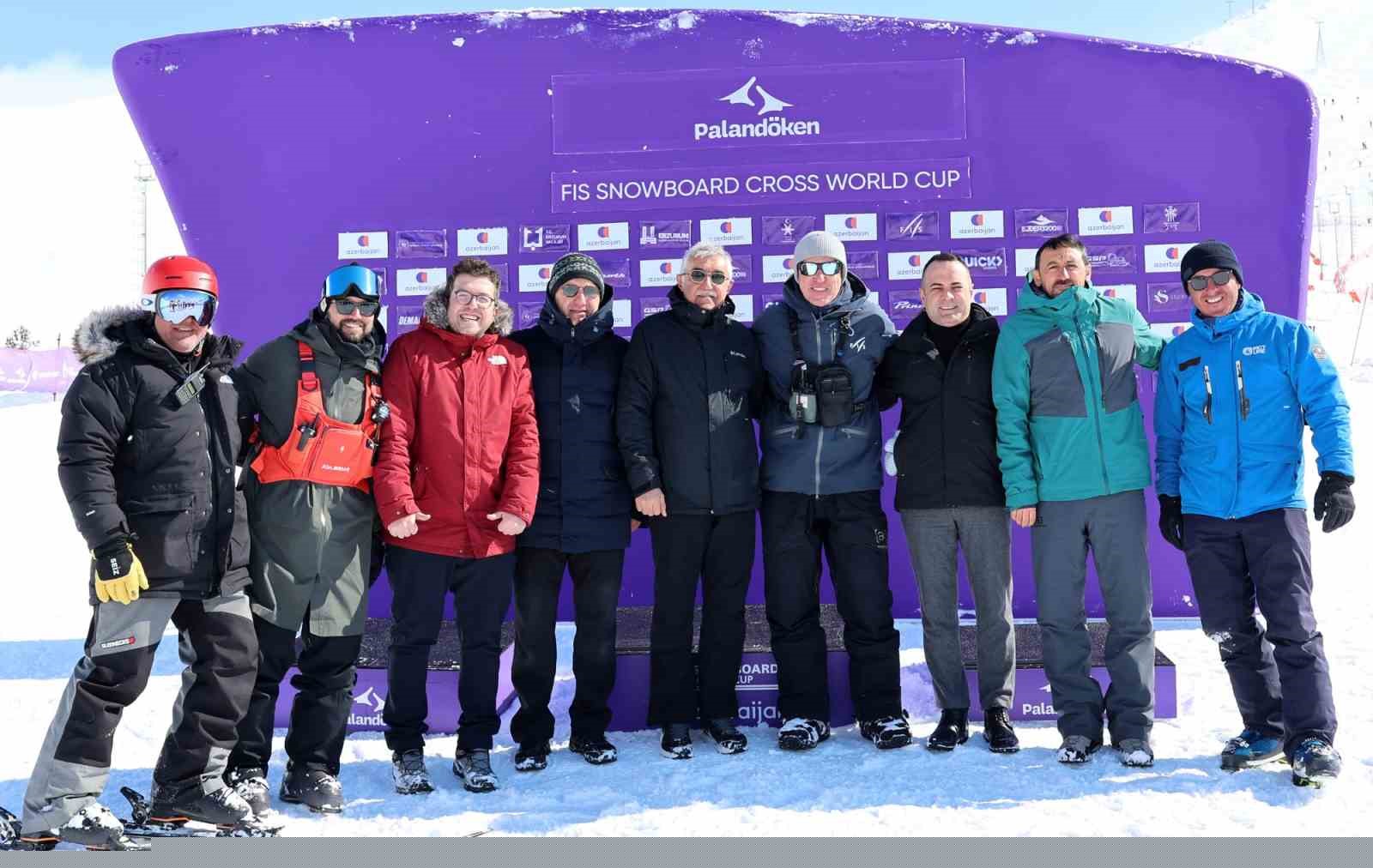 Palandöken’de FIS SBX Snowboard Dünya Kupası zirvesi
