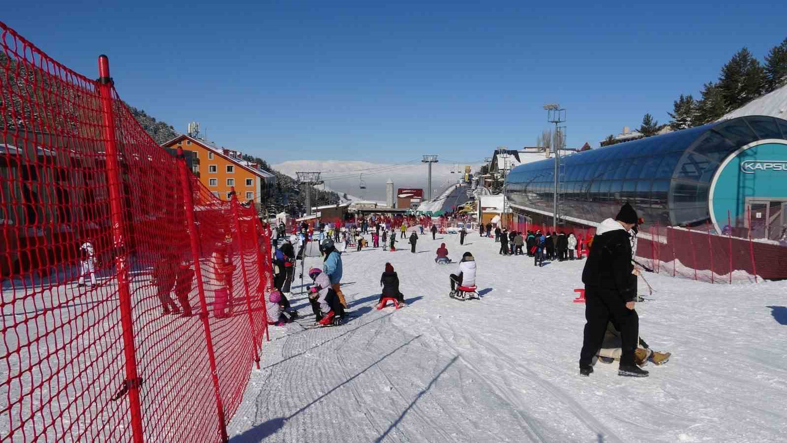 Palandöken’de kayak coşkusu
