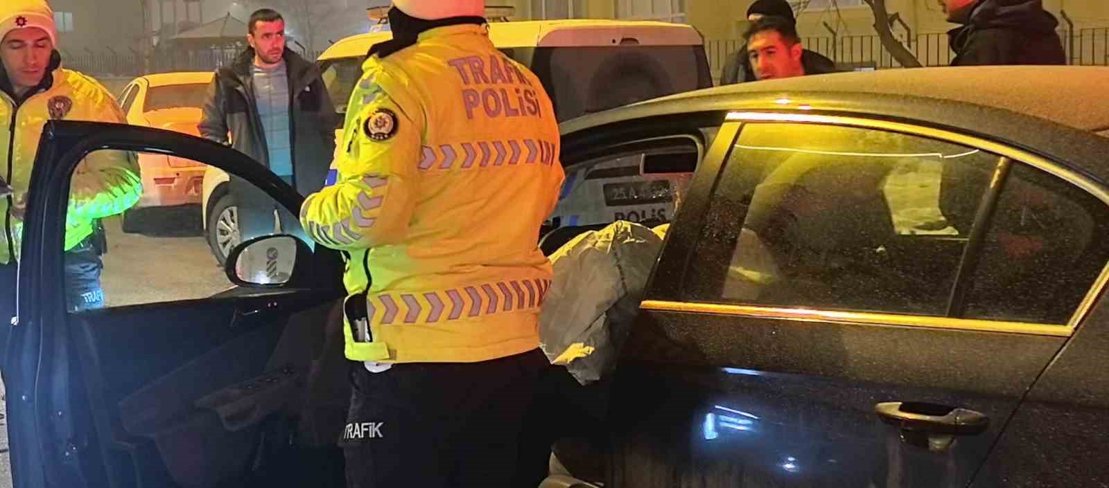 Palandöken’de trafik kazası: 1 yaralı
