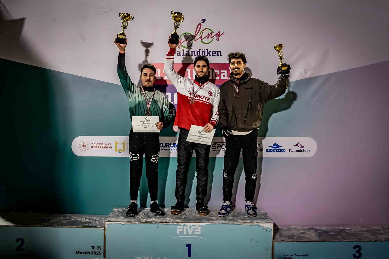 Palandöken’den Alplere: Türk sporcular Snowbike Dünya Şampiyonası’nda
