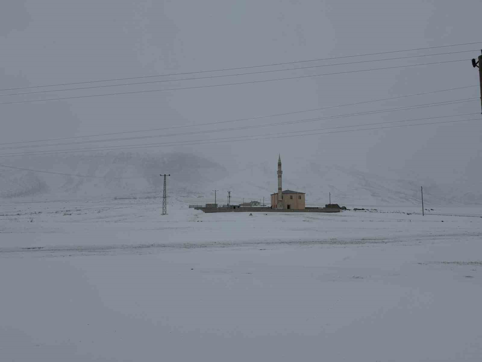 Pamuk Geçidi’nde kar ve sis ulaşımı olumsuz etkiledi
