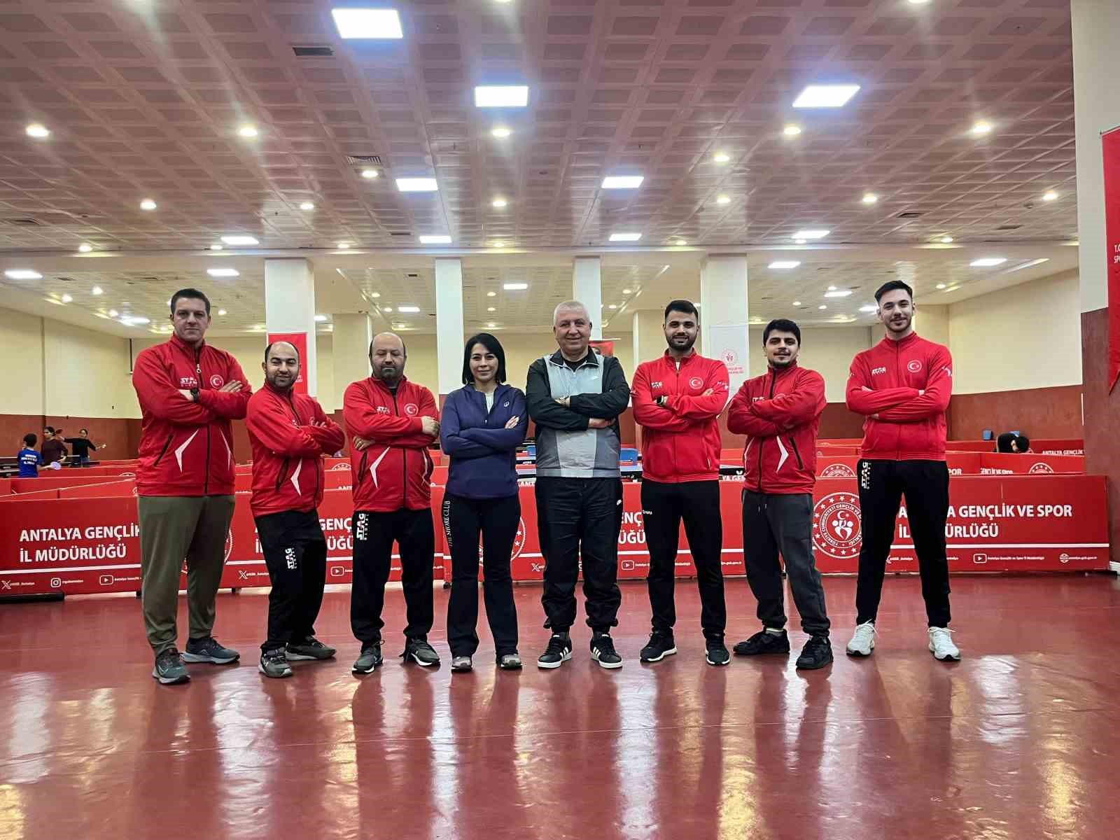 Paralimpik Masa Tenisi Milli Takımı Antalya’da kampa girdi
Paralimpik Masa Tenisi Milli Takımı Antalya’da kampa girdi