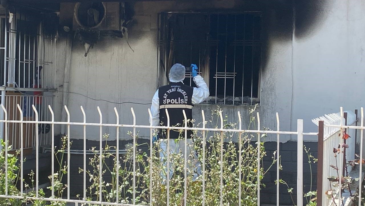 Patlama sonrası çıkan yangında engelli şahıs hayatını kaybetti
