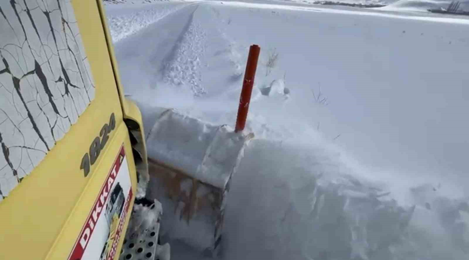 Patnos’ta kapanan köy yolları yeniden ulaşıma açılıyor
