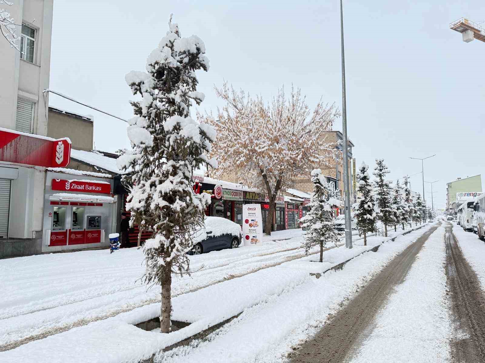 Patnos’ta kar sürprizi: İlçe merkezine 40 cm kar yağdı
