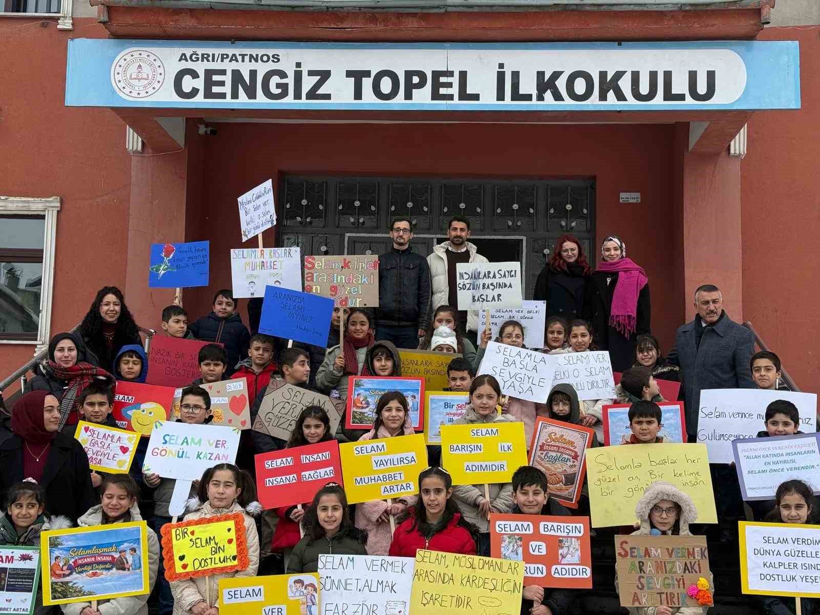 Patnos’ta "Türkiye Selamlaşıyor" Etkinliği Başladı
