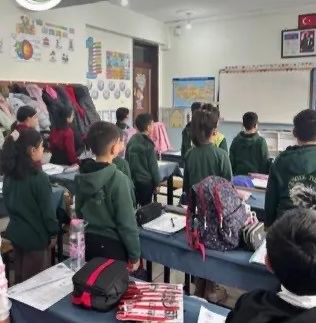 Patnos’taki eğitim kurumlarında 6 Şubat depremleri anıldı
