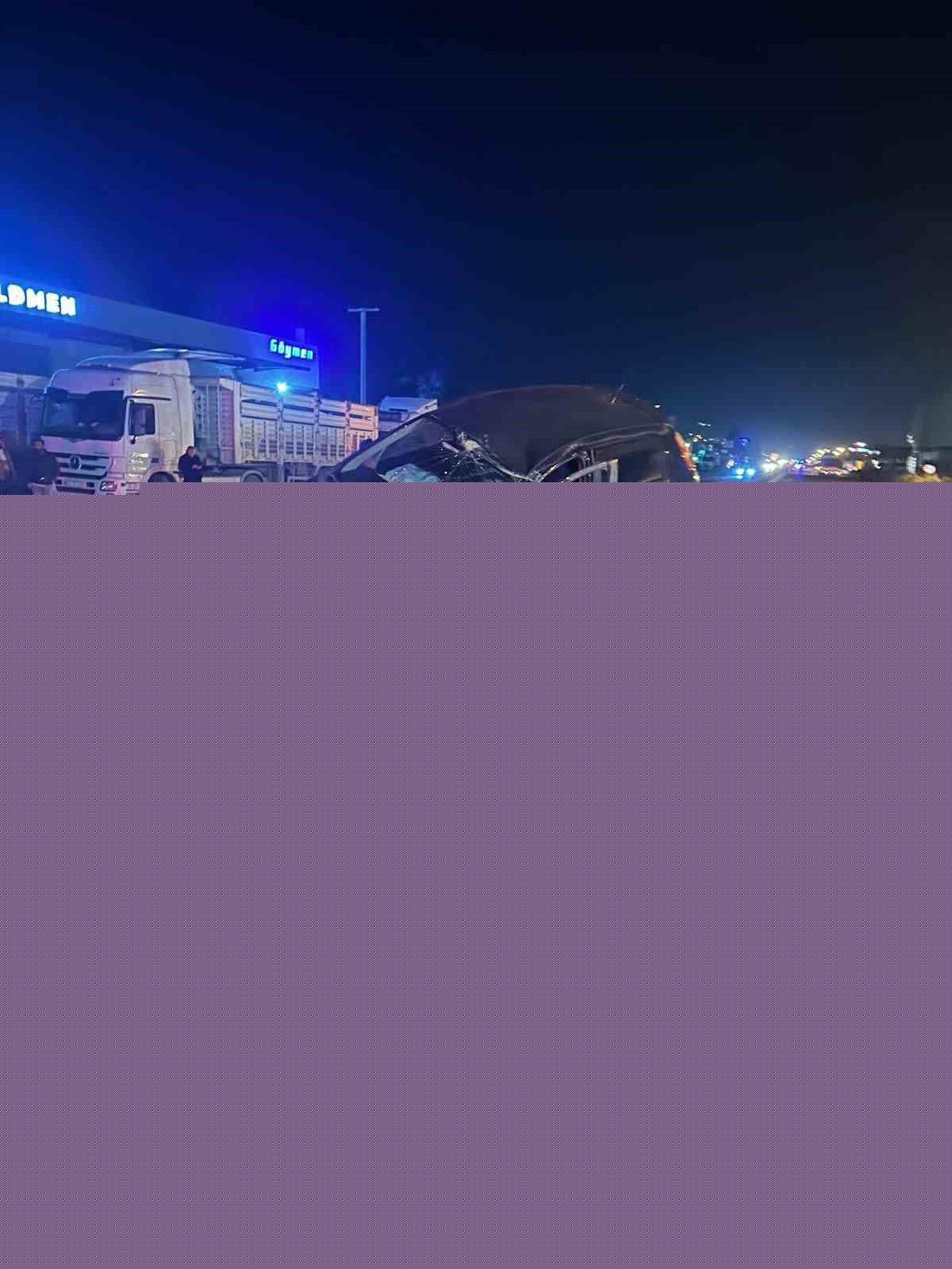 Payas’ta refüje çıkan otomobilin sürücüsü yaralandı
