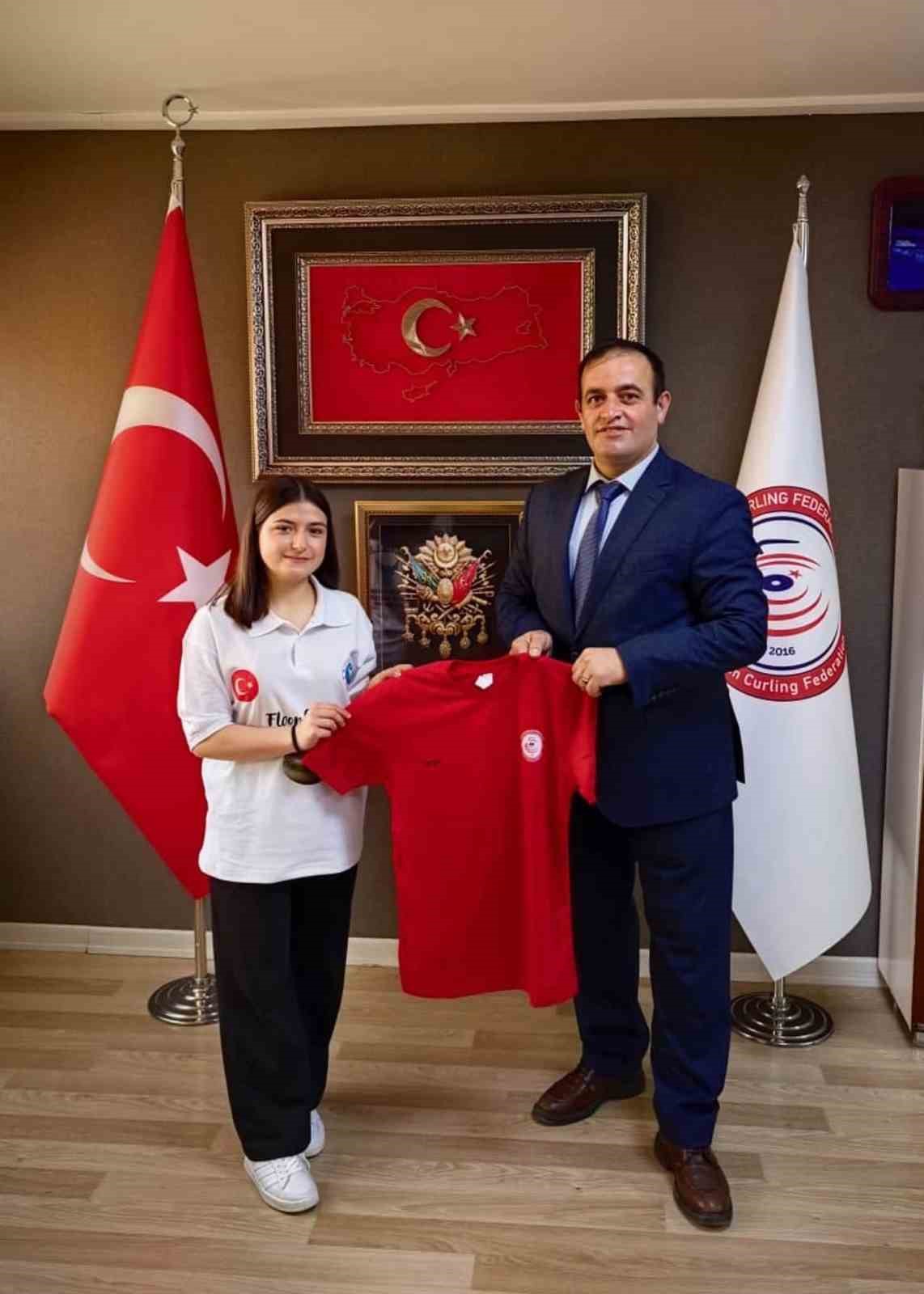 Pazarlar Spor Lisesi’nden Türkiye Curling Federasyonu’na ziyaret
