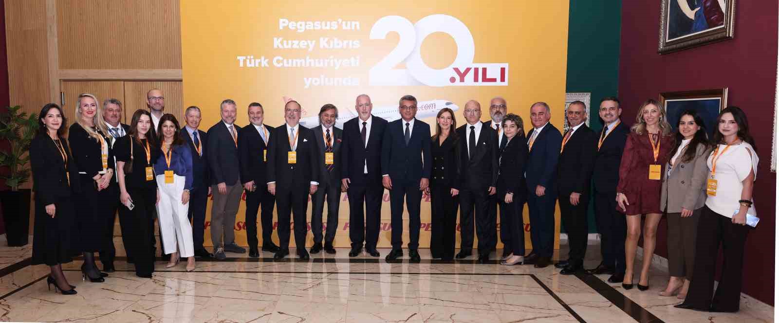 Pegasus’un KKTC uçuşları 20 yaşında
