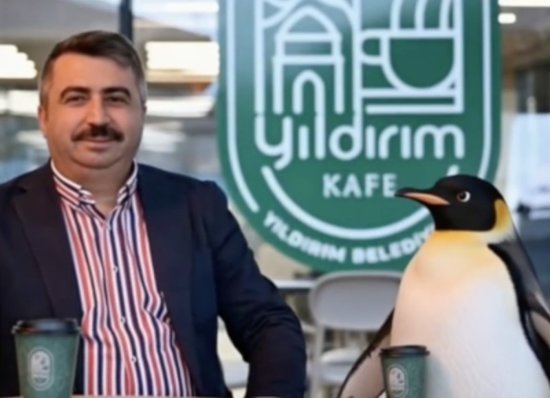 Penguen sürüden ayrılırken belediyeler boş durmadı
