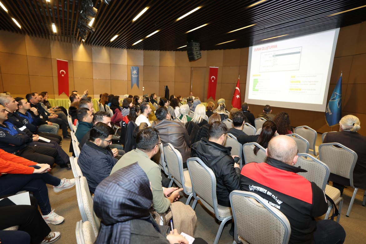 Personele ‘resmi yazışma kuralları ve elektronik belge yönetim sistemi’ eğitimi
