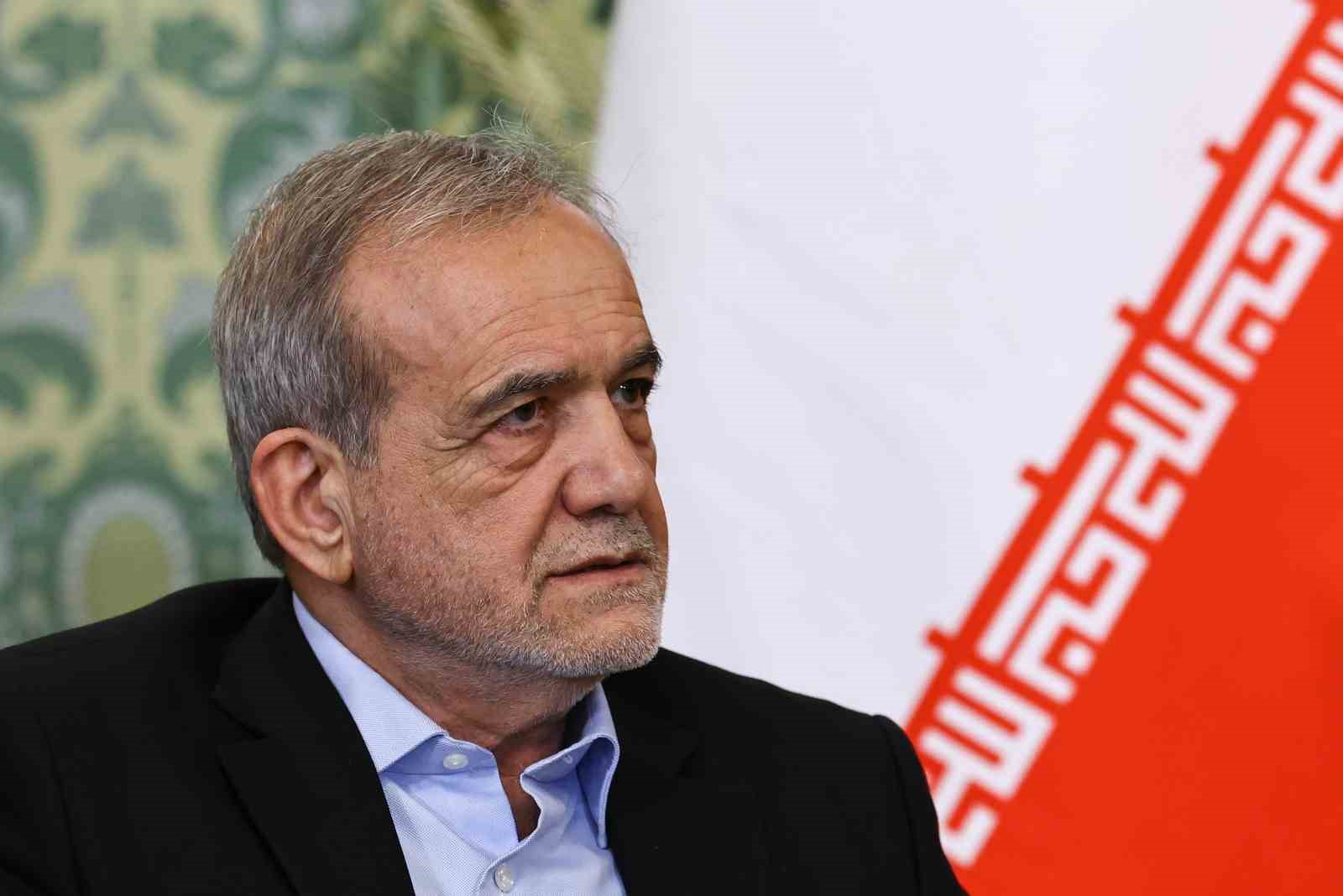 Pezeşkiyan: "ABD gerçekten müzakere arayışındaysa, kışkırtıcı adımlardan vazgeçmeli"
Pezeşkiyan: "ABD gerçekten müzakere arayışındaysa, kışkırtıcı adımlardan vazgeçmeli"