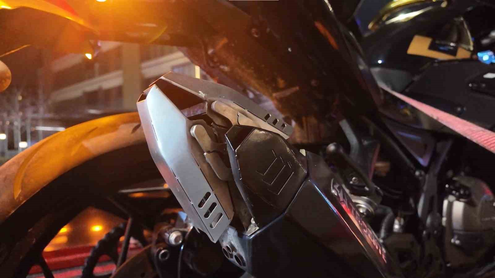 Polis gözünden kaçmadı: Gizli egzoz sistemi ortaya çıkarıldı
