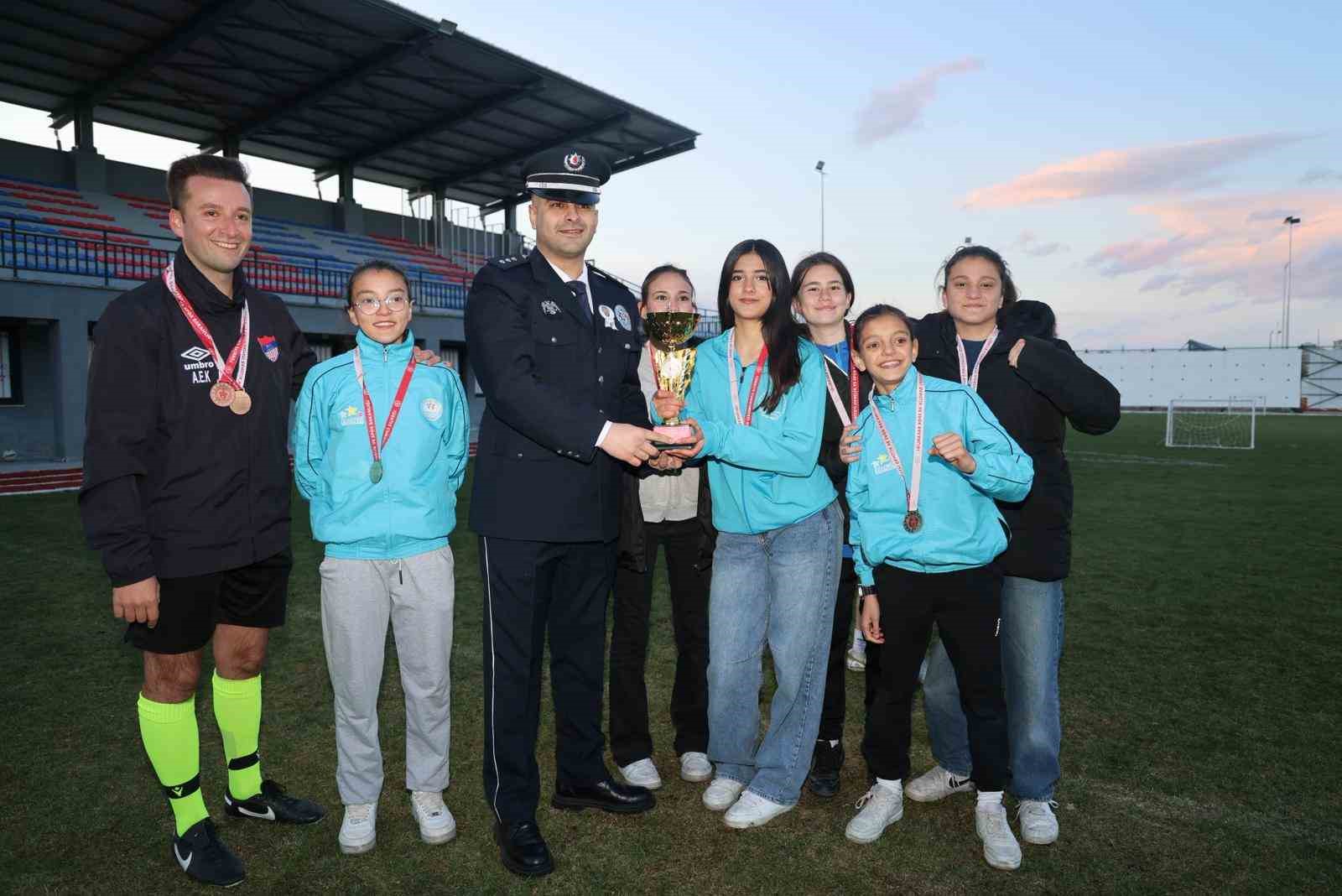 Polis Haftası Futbol Turnuvası tamamlandı
