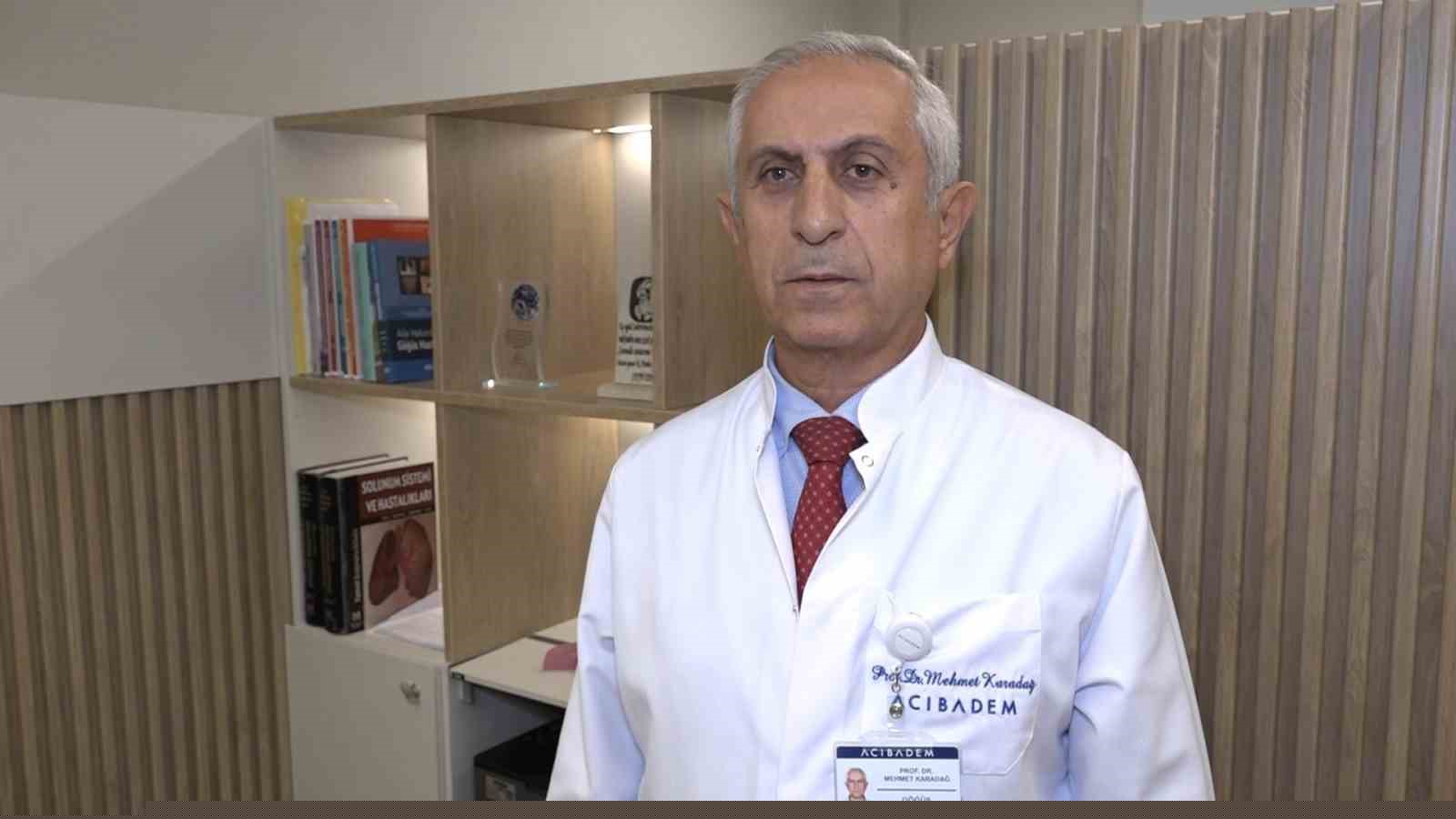 Prof. Dr. Mehmet Karadağ: "İyi uyku tercih değil, ihtiyaçtır"
