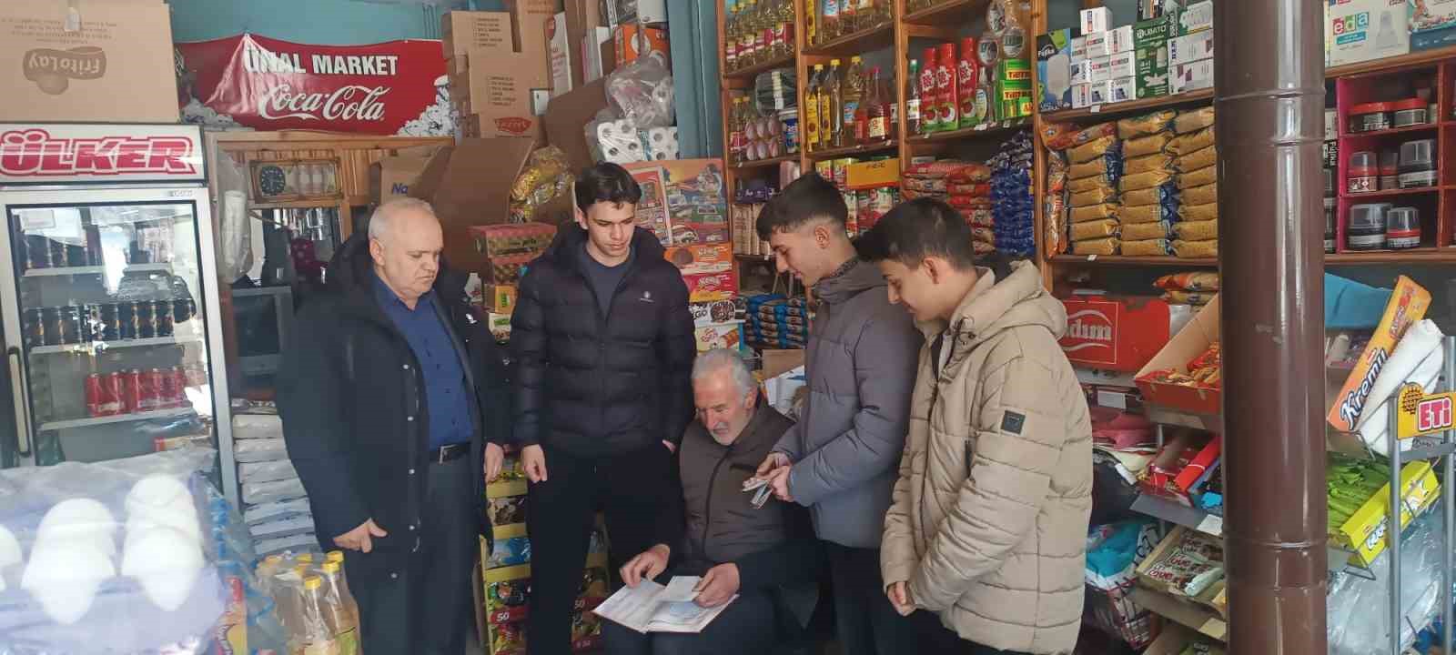 Prof. Dr. Necmeddin Erbakan Fen Lisesi öğrencilerinden örnek davranış
