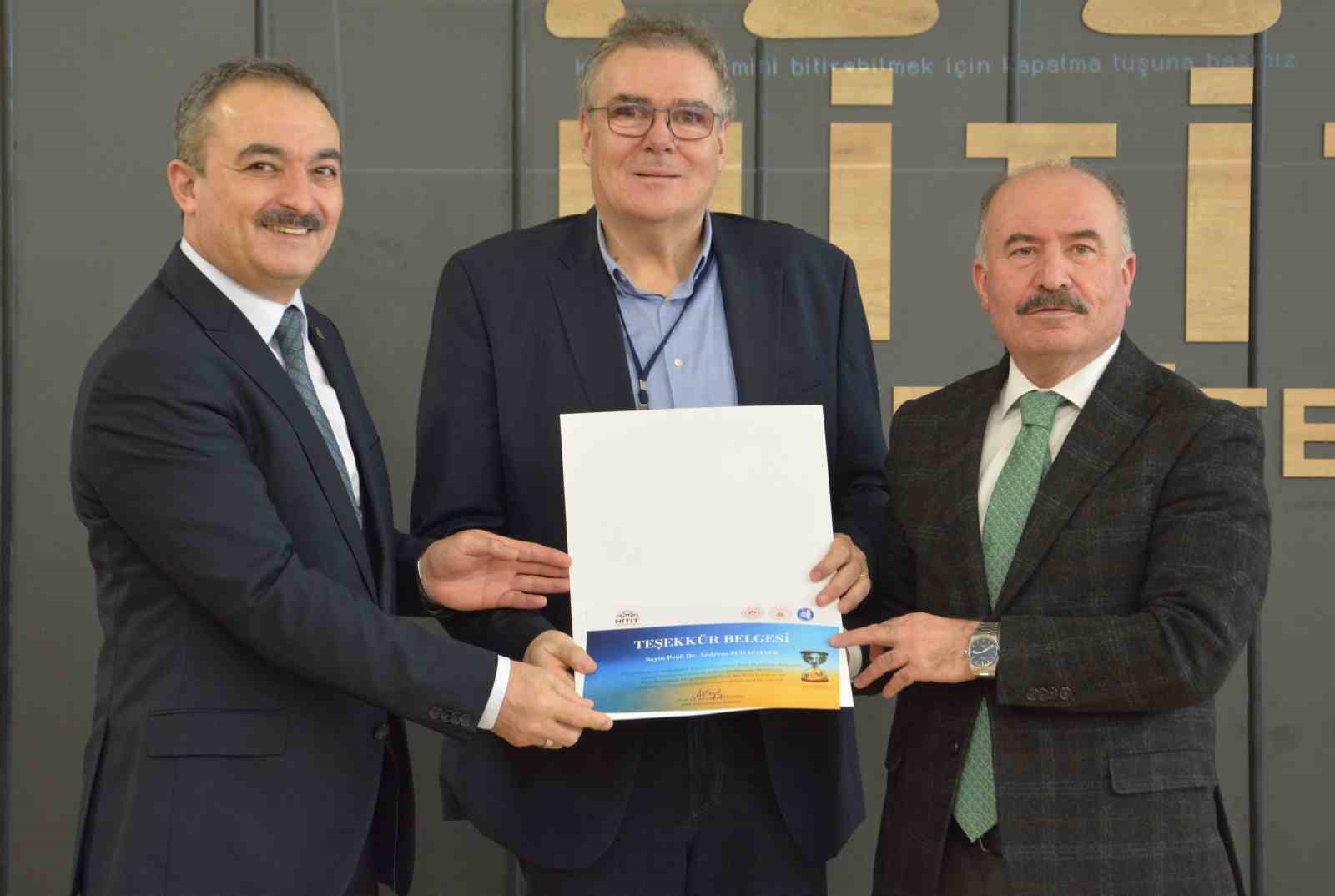 Prof. Dr. Scachner: "Anadolu, her zaman iklimin oynaklığına maruz kalan bir bölge olmuştur"
